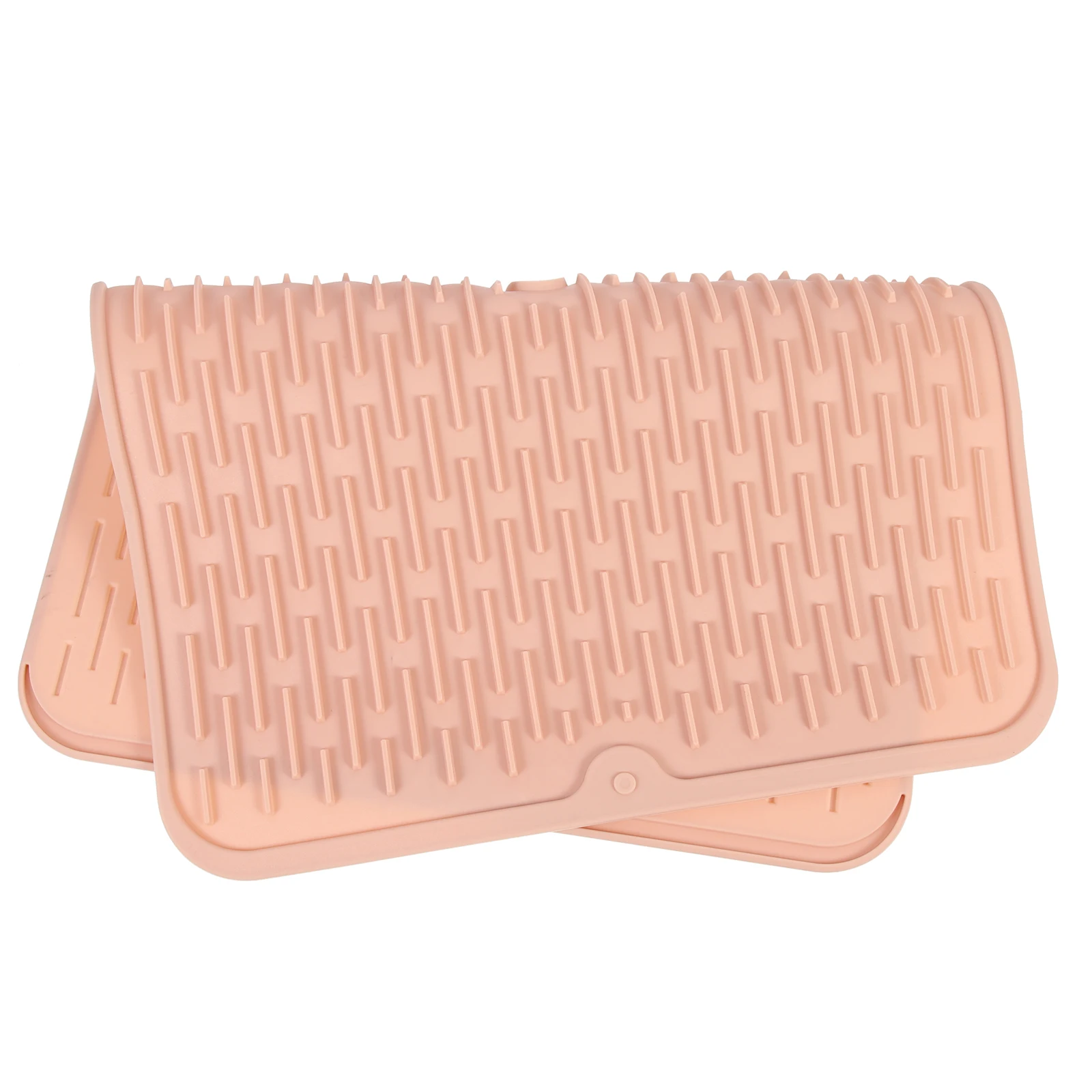

Dish Cup Draining Mat Kitchen Silicone Drying Mats Counter Sink Placemat Heat Insulation Oilproof Waterproof Practical Home