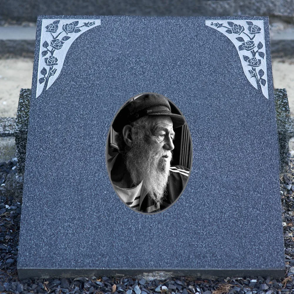 2D Flat Not 3D 1pc Custom Photo Memorial Headstone Tile Veterans Day & Pet Memorials - Elegant Keepsake Gift Pet Memorial Gift