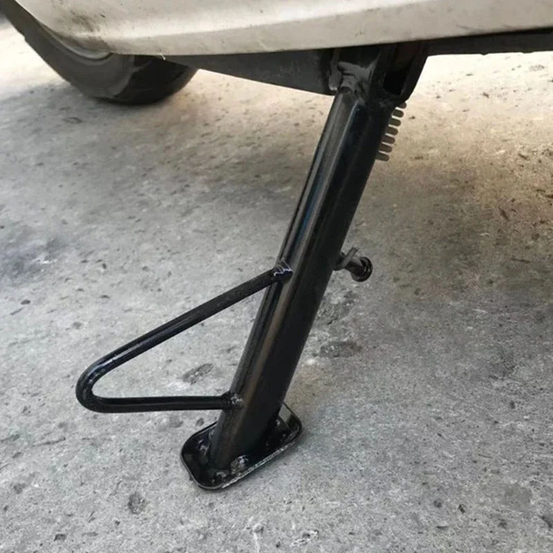 Universal Motorbike Adjustable Kickstand Side Stand Parking Foot Support Tripod Holder For Scooter Electric Dit Pit Bike