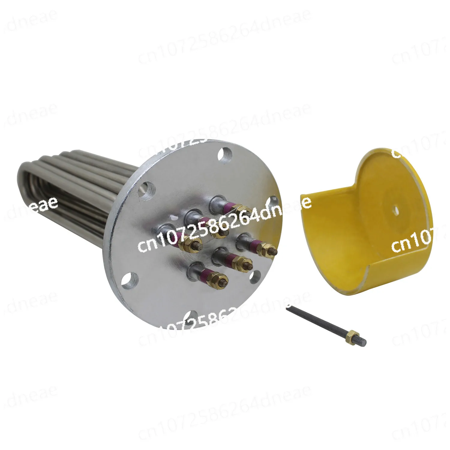 

Tank Heater Boiler Heater Flange Heater 2 20v/380v Electric Heating Tube Heating Element 6kw/9kw/12kw/15kw Water