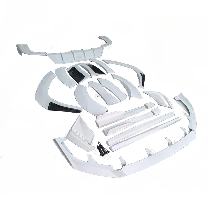 High Quality Fiberglass Body Wrap Bumper Kit Dedicated Auto Upgrade Accessories Fit for RX300 RX450h 2016-2020
