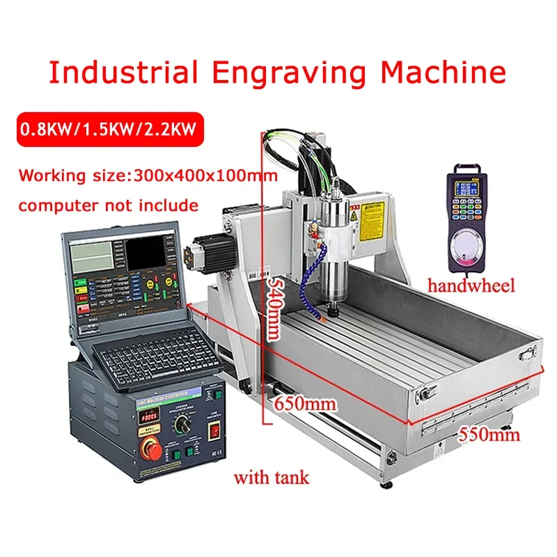 

LY 4030 1500W 2200W 3axis Cutting Milling Drilling Machine 800W Engraving Machine Industrial CNC Router Engraving Machine