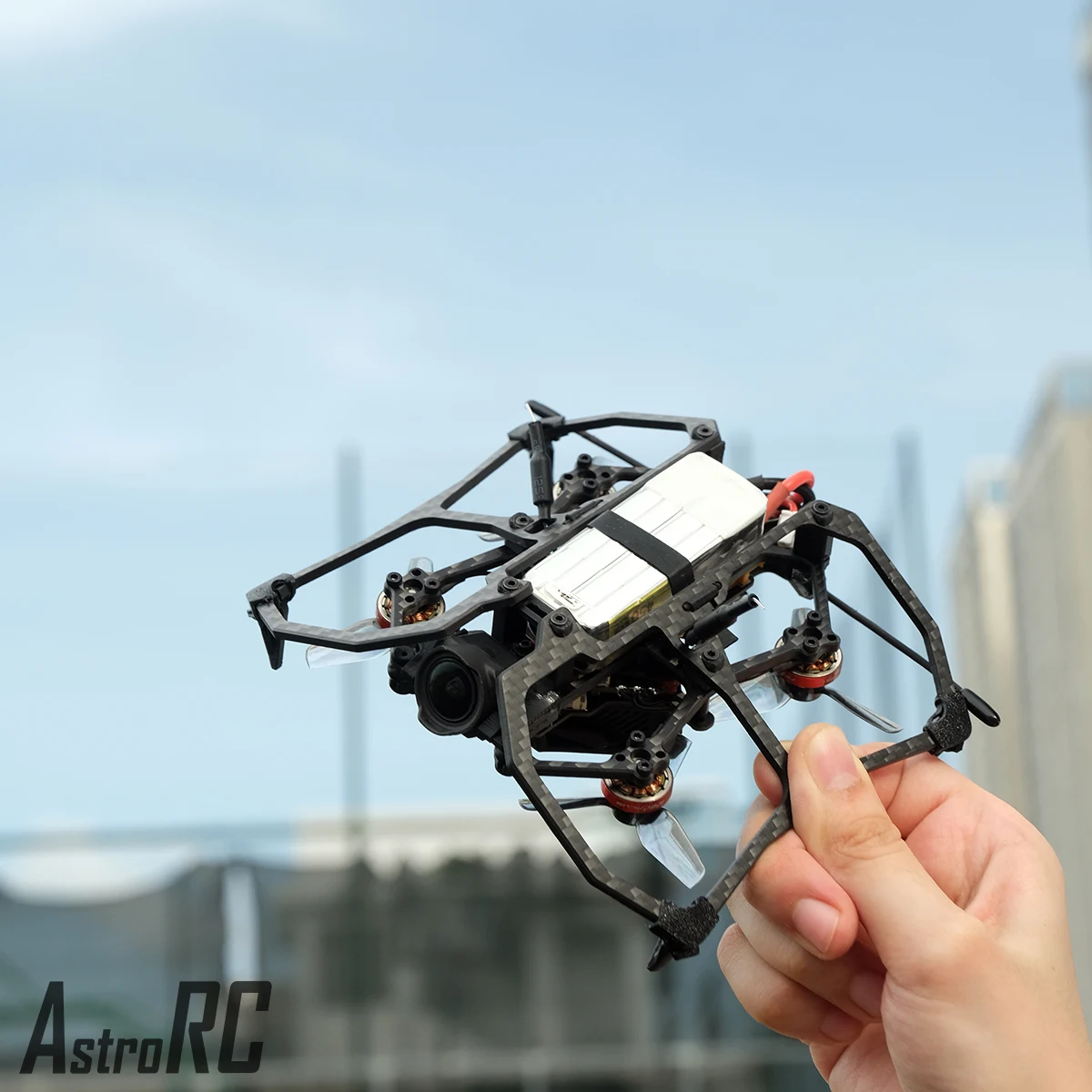 AstroRC CarbonFly20 2Inch Frame Small FPV Drone  O3 Unit cinewhoop frame tiny whoop frame