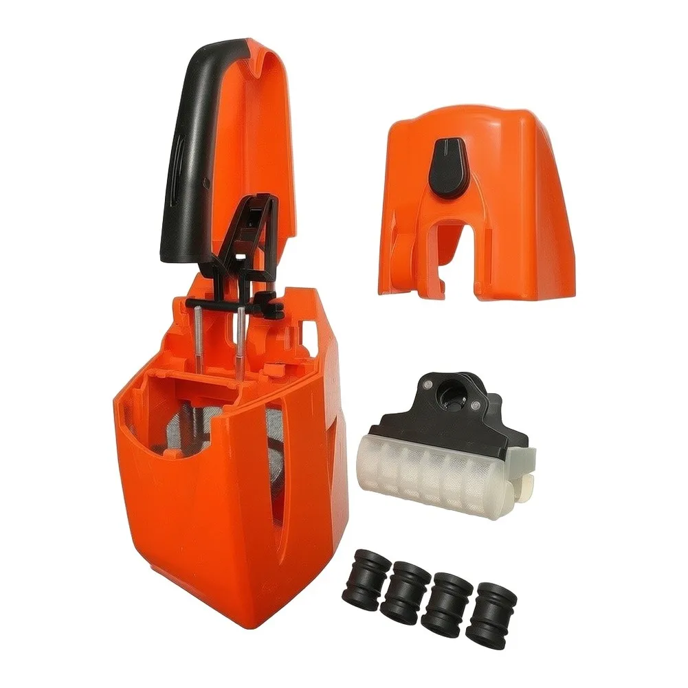 For Gardenpal MS250 MS230 MS210 Rear Handle Switch Cover Orange Plastic Cylinder Head Assembly Cover Shell 37 x 15 x 10 cm