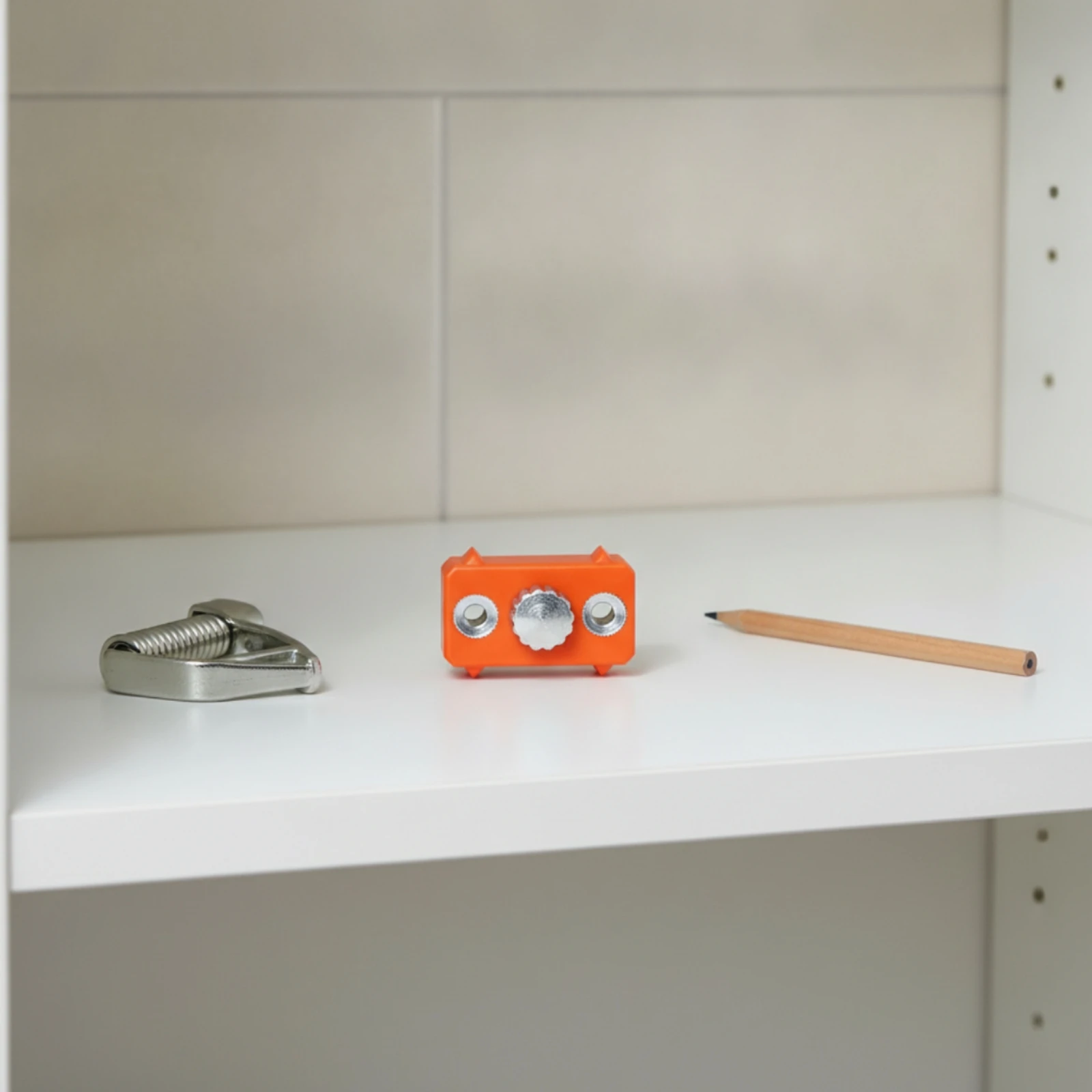 Drilling Positioning Slider Rectangular Ruler Slider Block Shop Accessory Orange Compact