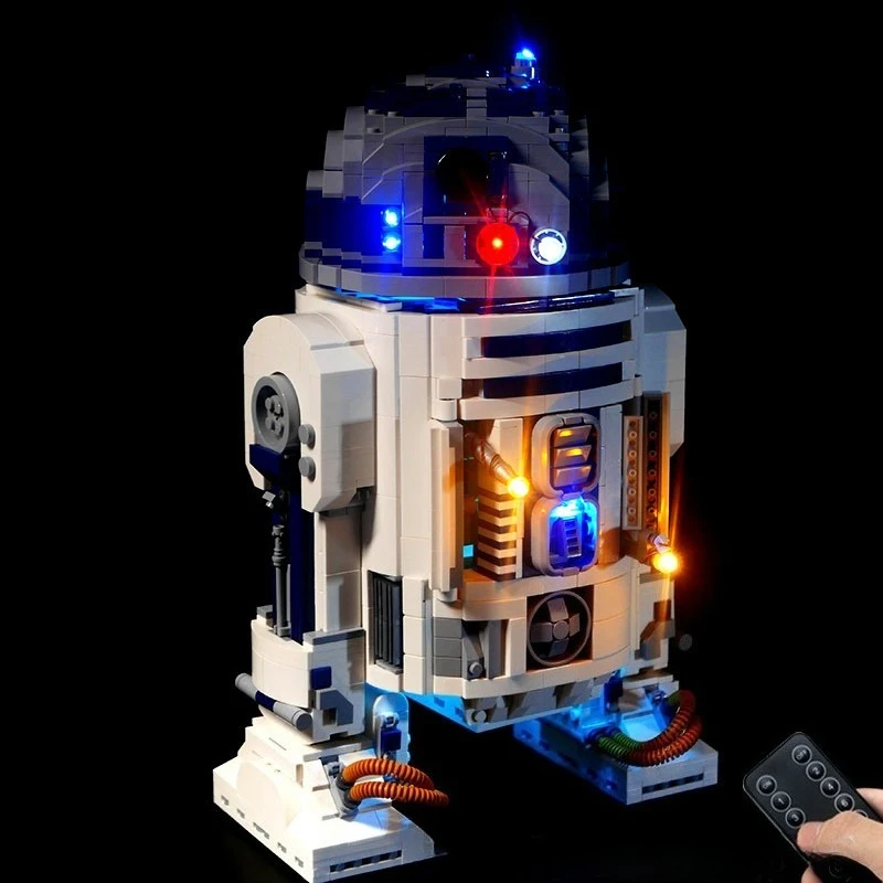 

LED Lighting Set Suitable for LEGO R2-D2 Star 75308 LED Building Blocks DIY Lamp Toys(Not Include Model Bricks)