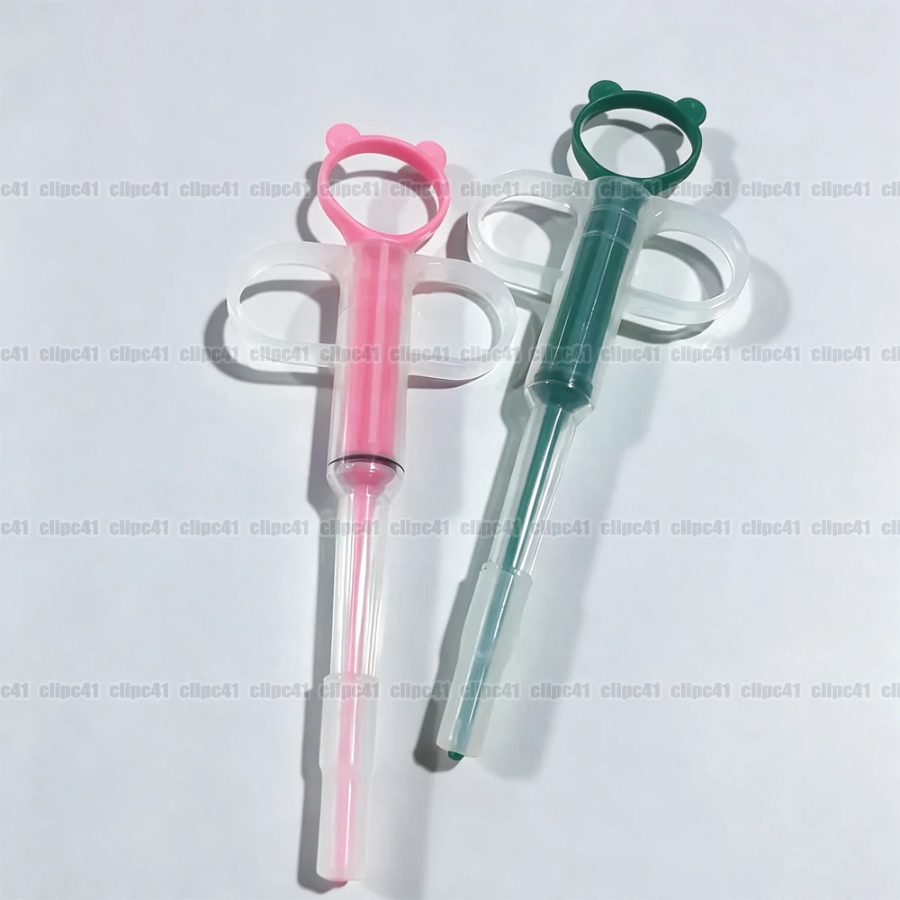 Multi-Purpose Feeder Pet Medicine Feeder Dispenser Tablet Syringe Feeder Soft Tip Cat Pill Shooter Pet Pills Applicator
