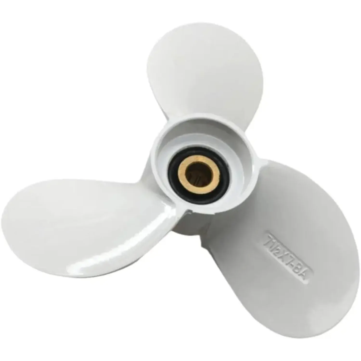 Aluminium Boat Propeller 6E0-45943-01-El 7 1/2X7 Compatible With 4Hp 5Hp 6Hp 9 Tooth Shaft Engine Replacement