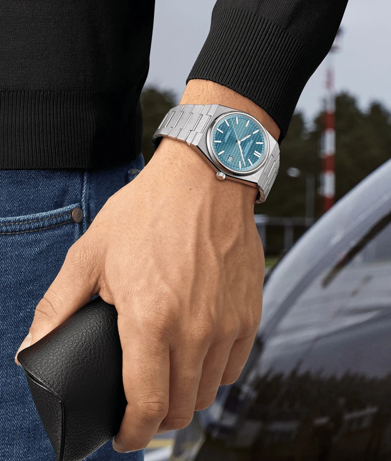 Neue Heiße Verkauf Specht & Söhne Automatische Uhr Für Männer Japan 8215 Movt Mechanische Armbanduhr Rose Gold Leucht 50 M wasserdicht – Detail 16
