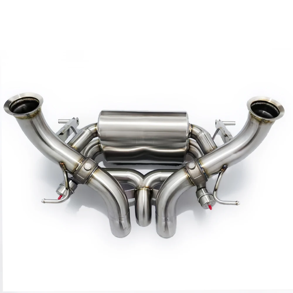

For Lamborghini SVJ 6.5 2019-2023 Stainless Steel Catback Exhaust System With Valve Performance Exhaust Pipe Racing Sound