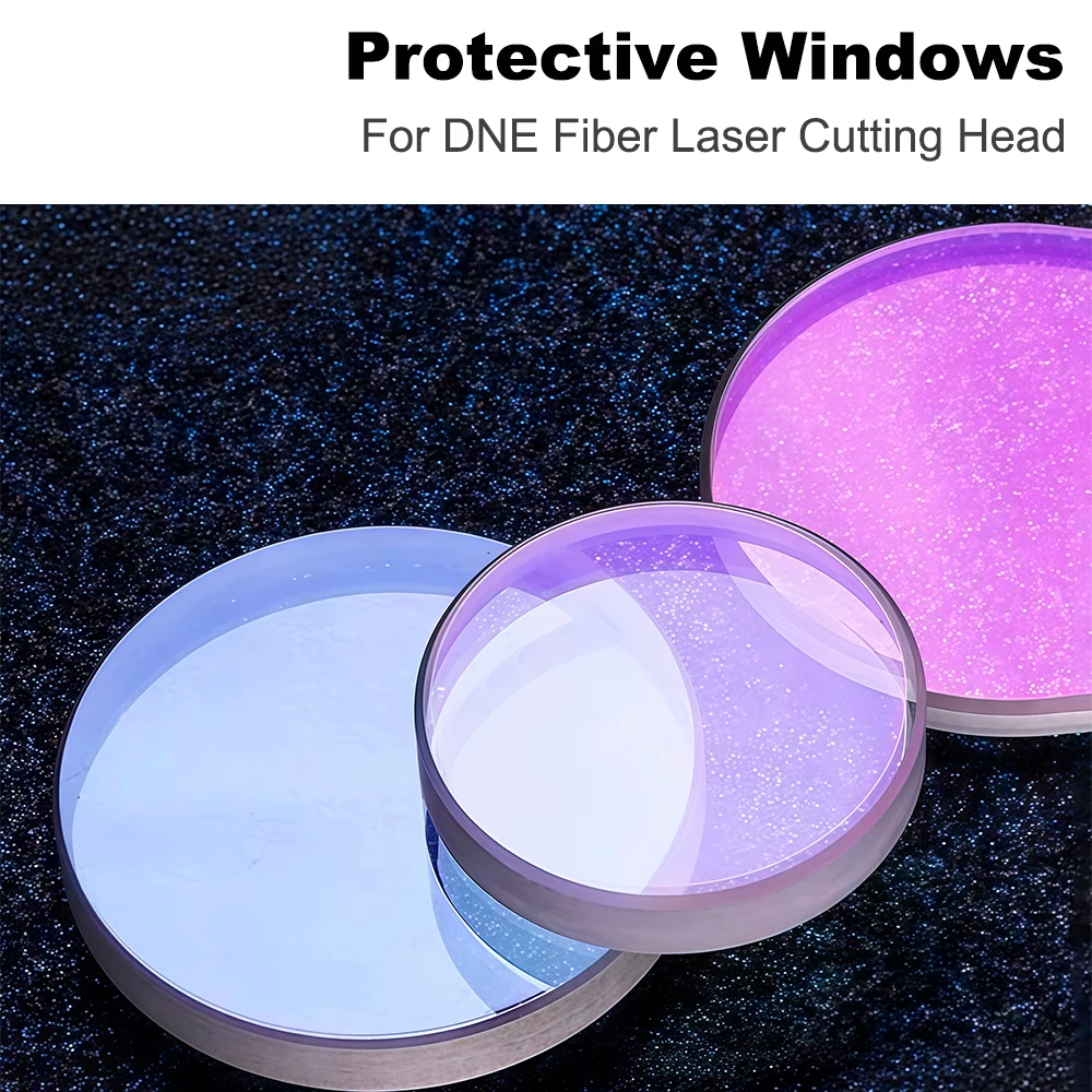 Laser Protective Windows 34X5 40X5 40X7 40X9 Optical Lens For DNE Fiber Laser Cutting Head BOCI1064um Fiber Laser Mirror
