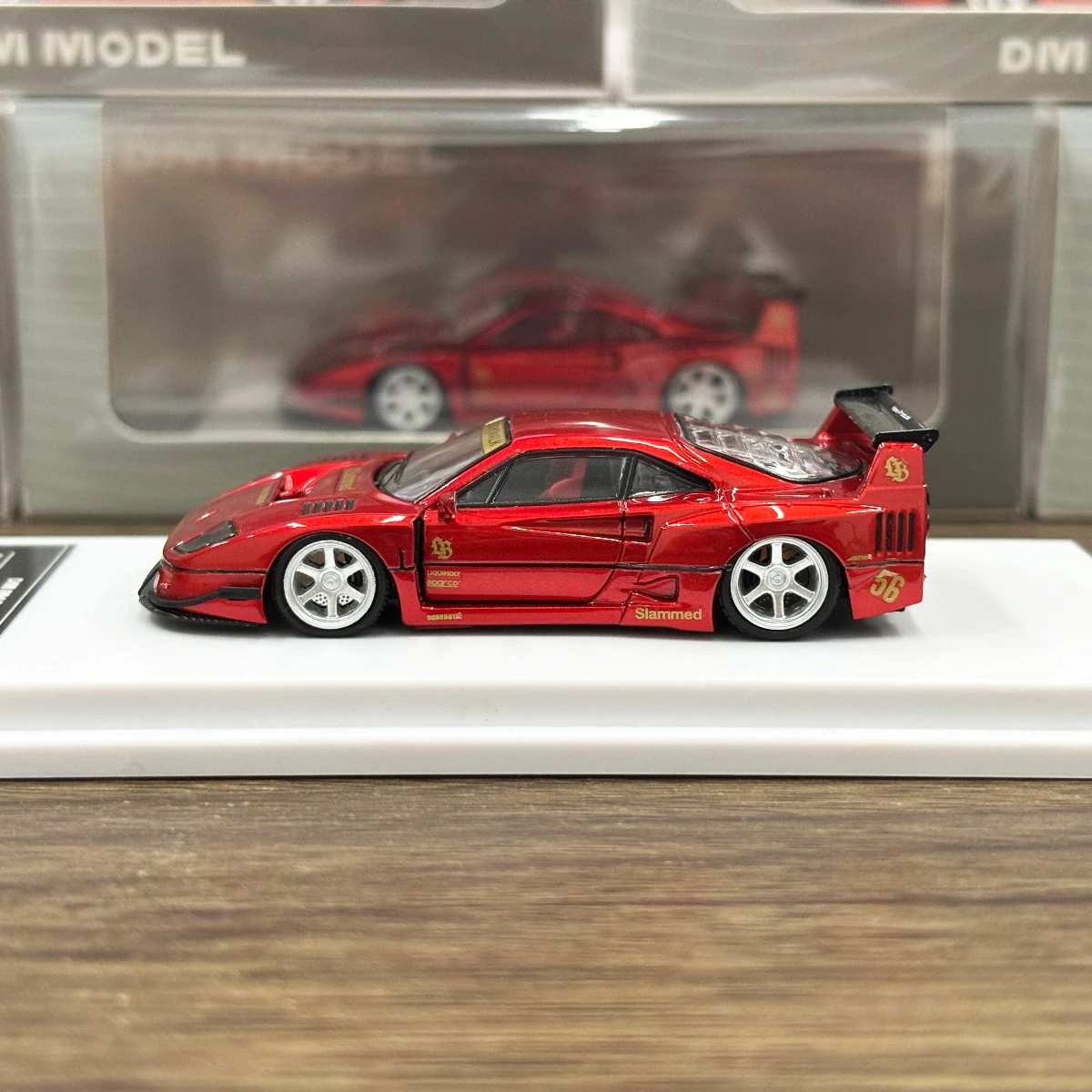 DM 모델 1:64 F40 다이캐스트 컬렉션 기프트 스케일 모델카