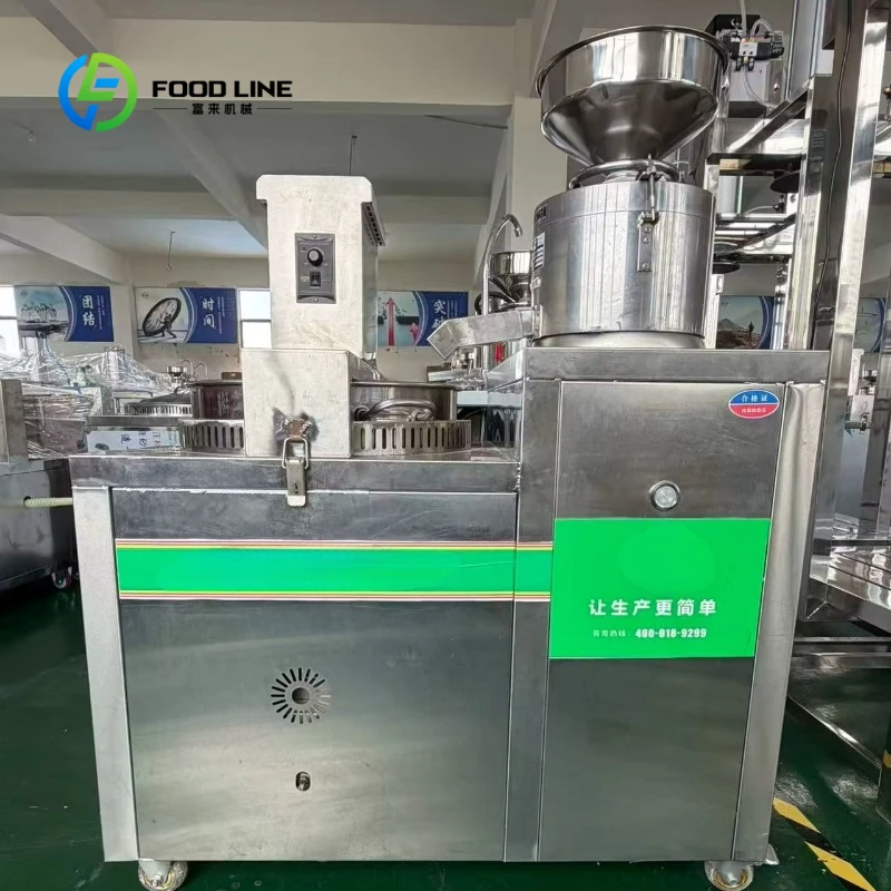 Customized Commercial Stainless Steel Soya Milk and Tofu Making Machine Automatic Peanut Tofu Forming Machine