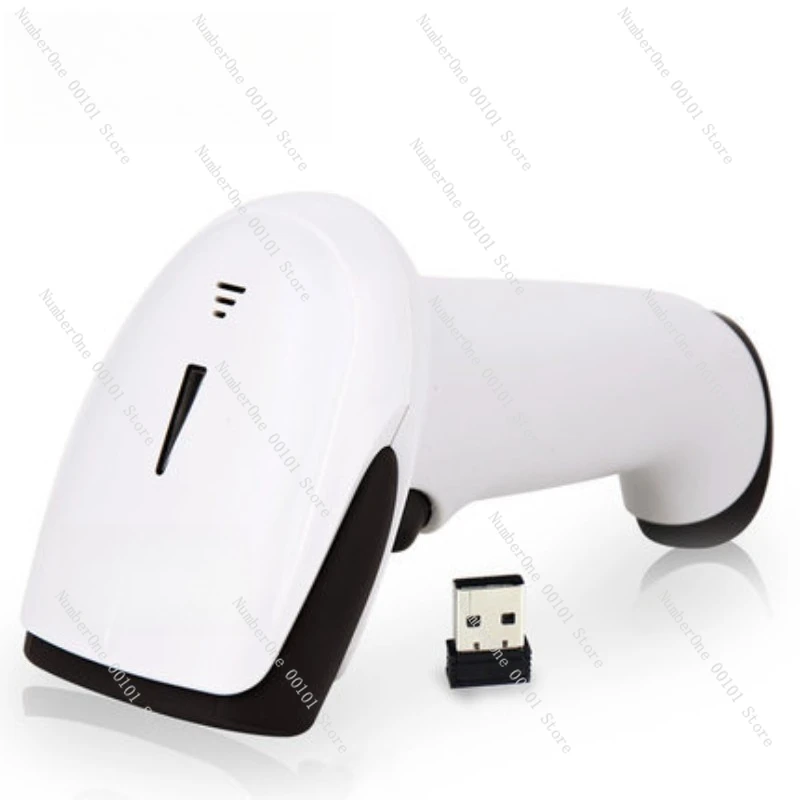

Agile Wireless Scanner Laser 2D Code Scanner Gun for Express Packages Wireless Bluetooth Scanner Gun
