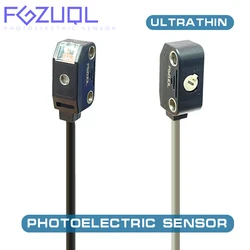 Through-beam Photoelectric sensor switch Ultra-compact NPN output 12V24V mountable with M3 screws TR7-T18N