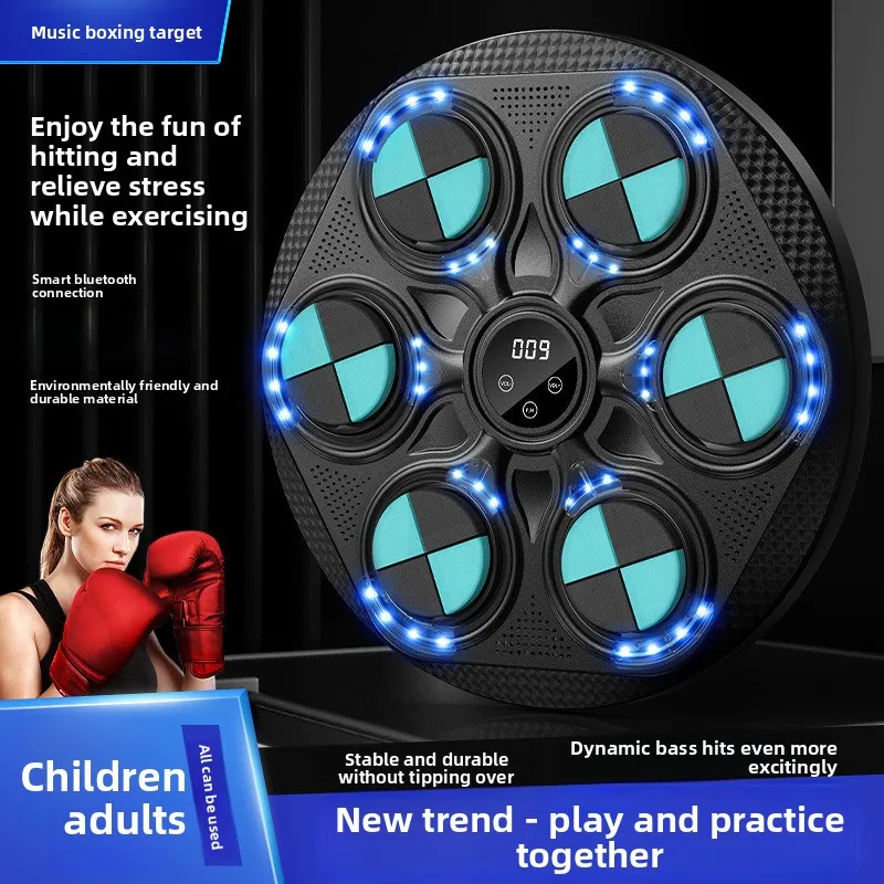 Directly from the manufacturer Music Boxing Machine Smart Bluetooth Boxing Target Trainer Adult Children Boxing Wall Target