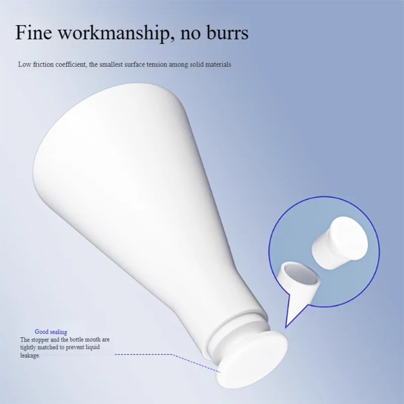 PTFE stoppered Erlenmeyer flask 50ml/100ml/250ml PTFE flask with lid