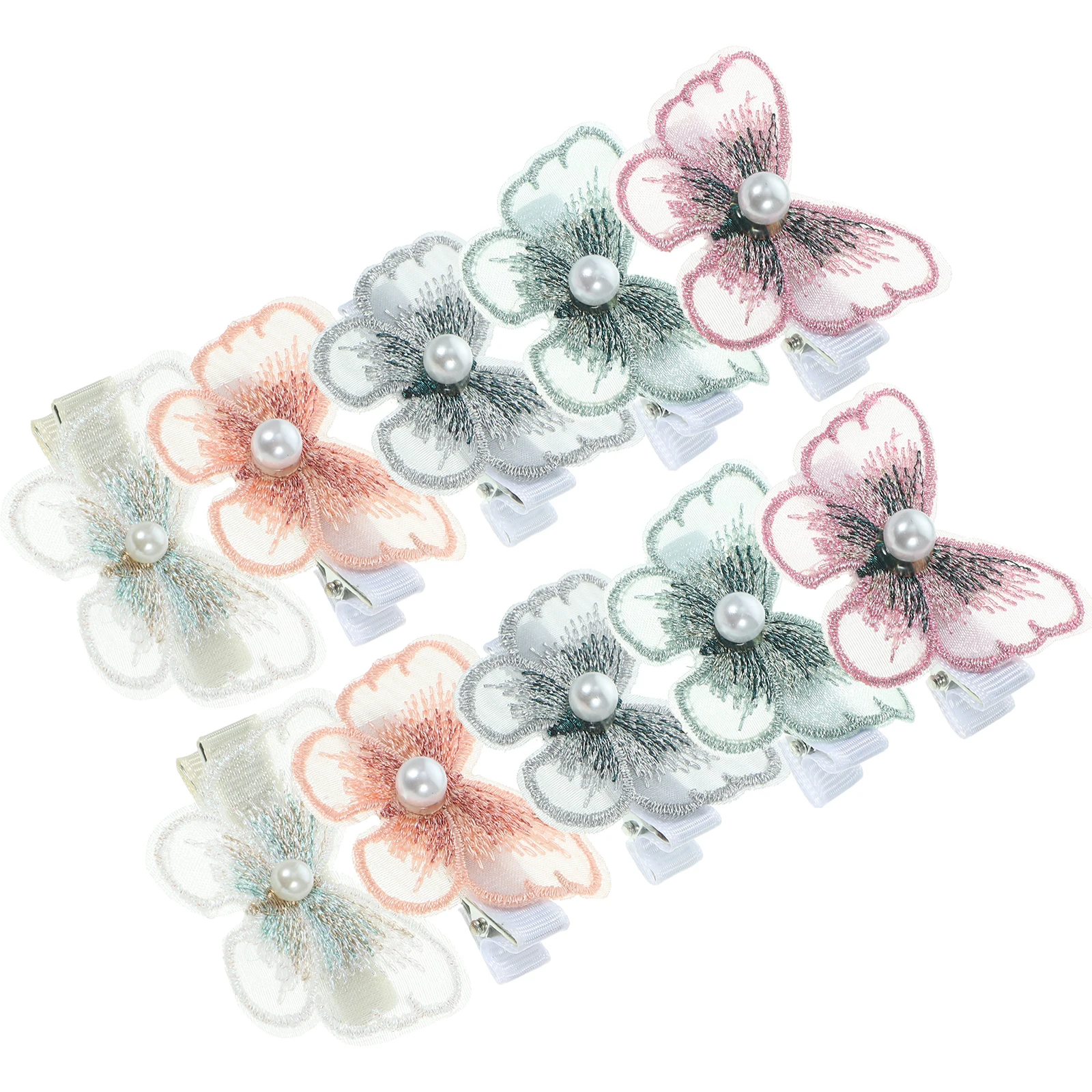 

15 pcs Hair Clips Women Pearl Decorative Lightweight Mesh Hair Accessories For Wedding Graduation Banquet
