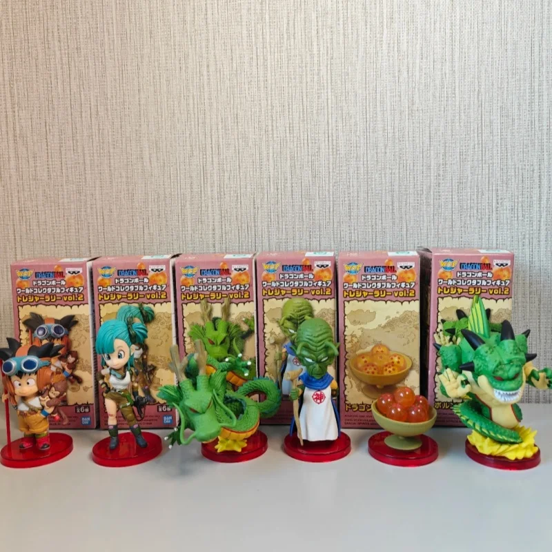 

Genuine Bandai Dragon Ball Wcf Treasure Series Goku Bulma Shenron Kami Gk Anime Peripheral Car Ornaments Desktop Decoration Gift
