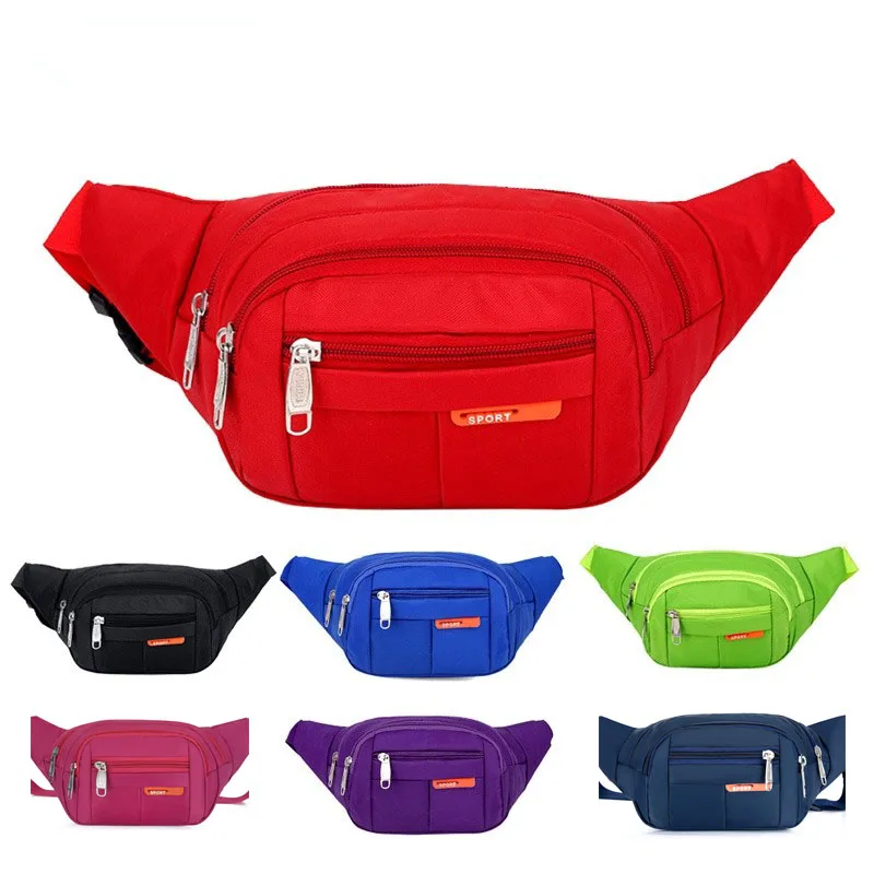 

Women Waist Packs Fanny Bag Multiple Functions Hip Bum Chest Belly Back Bags with Adjustable Belt Strap for Men, Women