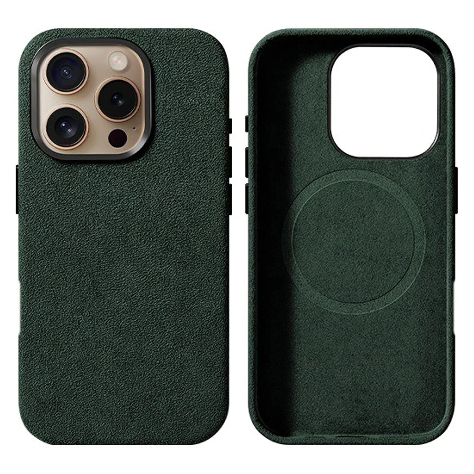 Case for iPhone 16/16 Plus/16 Pro/16 Pro Max, Handmade Luxurious Soft Touch Cover [Compatible with Magnetic] Anti-Slip & Durable image 3