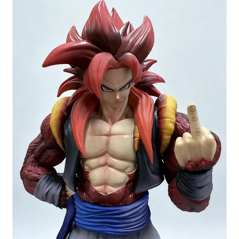 

1PC Ssj4 Gogeta Figure Replaceable Hands Arms Super Saiyan 4 Gogeta Pvc Action Figures Collection Model Toys Gifts