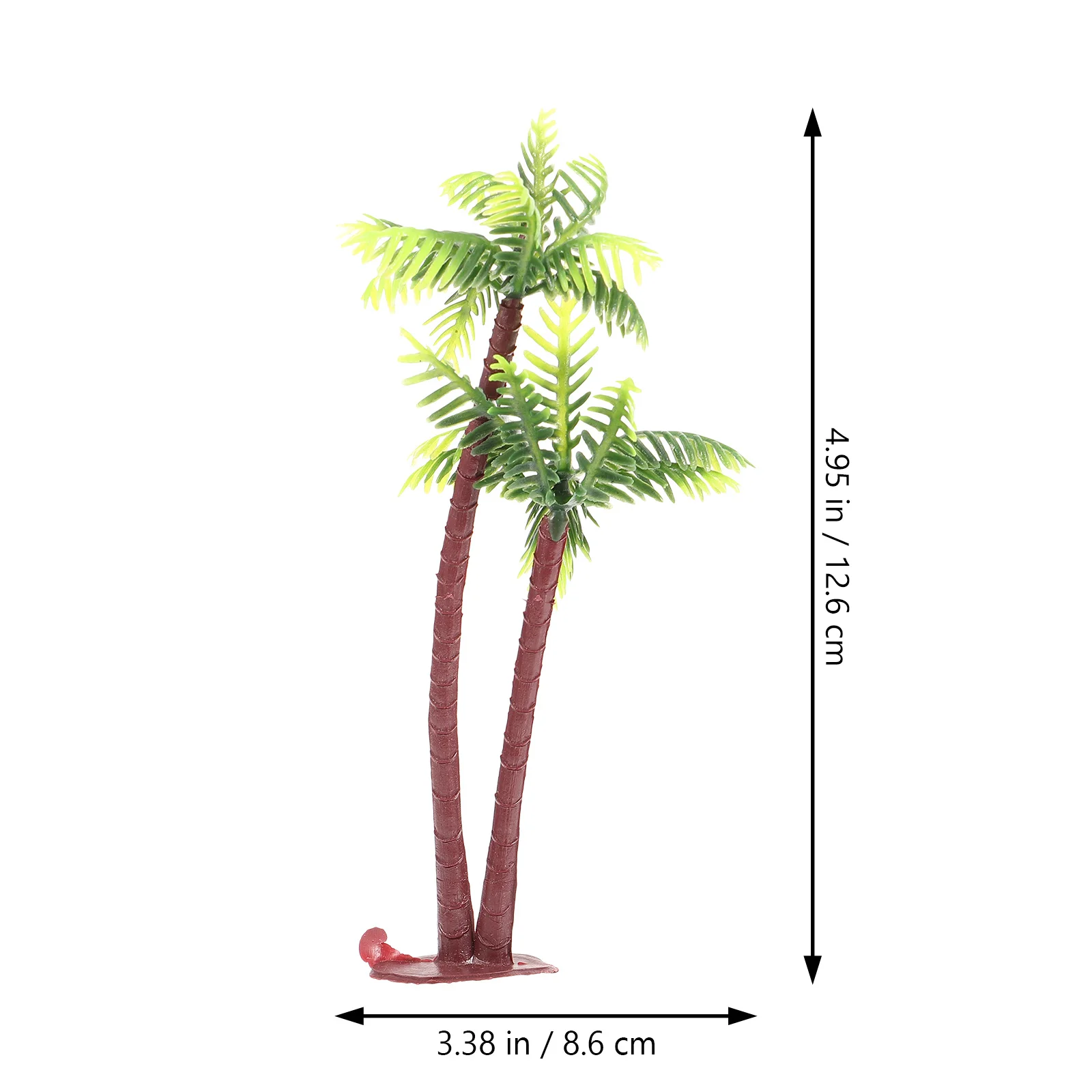 

Plastic Mini Palm Tree For Diy Terrarium Fairy Garden Micro Landscape Decor Architecture Trees Scale Palms