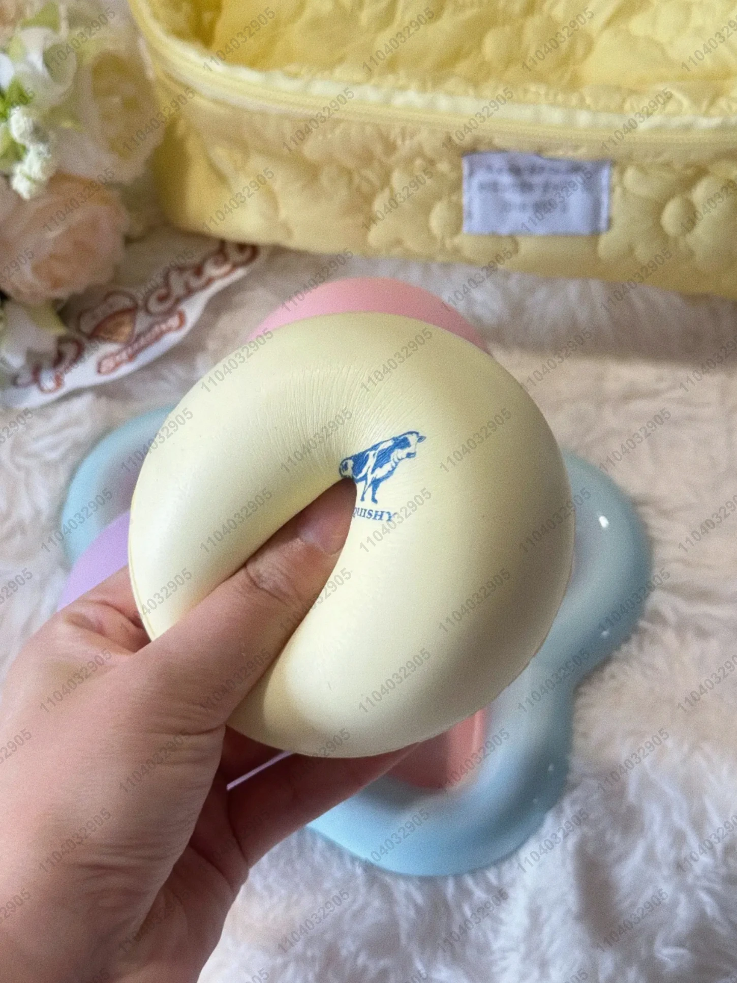 Ranch Milk Ball Squishy Toy Slow Rising Milk Bread Bun Fidget Toy Slow Rebound Squeeze Toy Stress Release Hand Relax Ball Toy