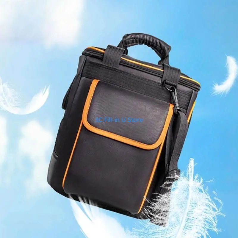 Сумка для хранения динамиков G8TA с мягкой подкладкой и карманами для пакеты с динамиком для управления кабелем легкий