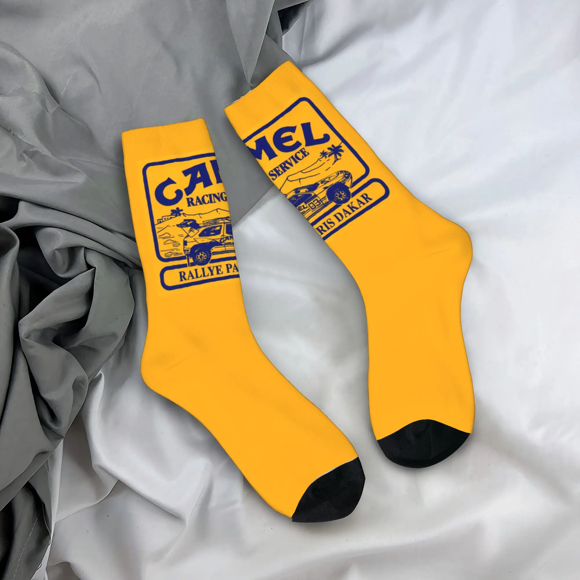 

Мужские носки Custom Camel Racing Service, унисекс, забавные, весенне-летние, осенне-зимние, нарядные носки