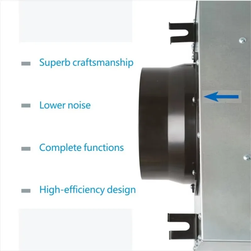 External air centrifugal velocity fan unit air ventilator fan ventilation and extraction system for room