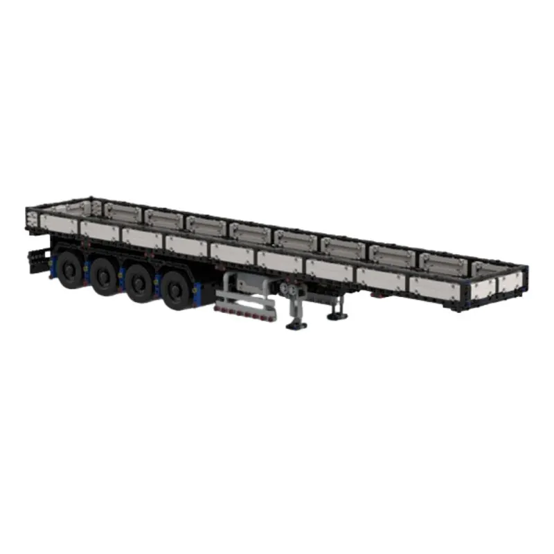 Spot MOC-204214 203789 Anhänger LKW LKW DIY kleine Partikel Montage Baustein Lernspielzeug Modell Geschenkset Ornament
