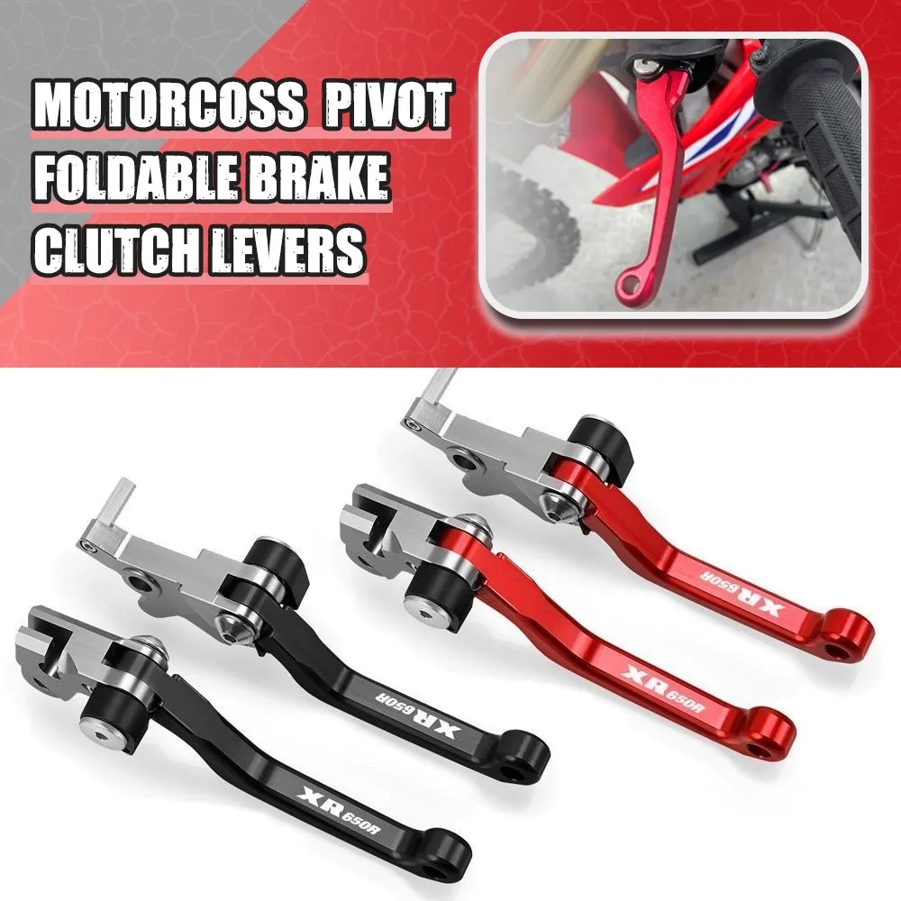 

For HONDA XR650R XR 650 R 2000-2006 2005 2004 CNC Motorcoss Pit Dirt Bike Pivot Foldable Brake Clutch Levers Brake Levers XR650R