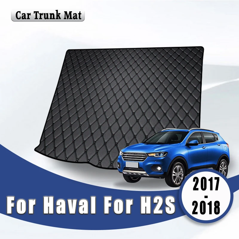 

Car Trunk Mats For Haval H2S 2017 2018 Auto Vehicles Cargo Liner Carpets Interior Accessories Products Automobiles Covers Part