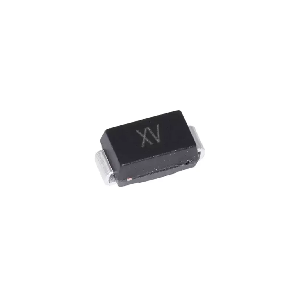 (100 pcs) SMAJ20CA SMA (Marking XV) - Bidirectional TVS Diode 20V 400W 32.4V Clamp