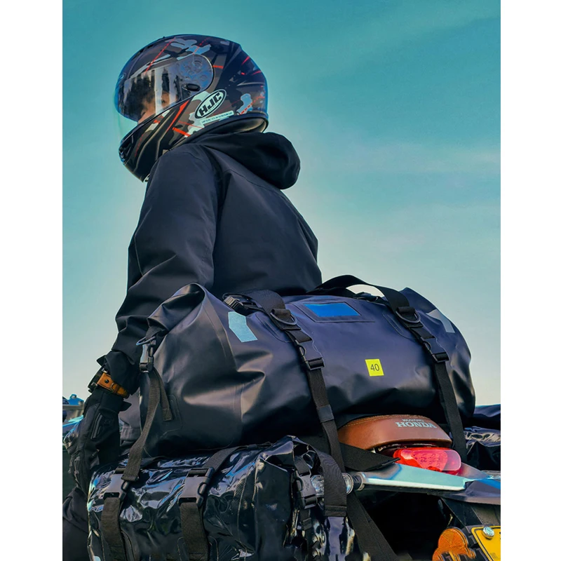 Large Capacity Motorcycle Bag Waterproof Multifunctional Motorcycles Seat Bag Durable Outdoor Motorcycle Backpack for Honda BMW