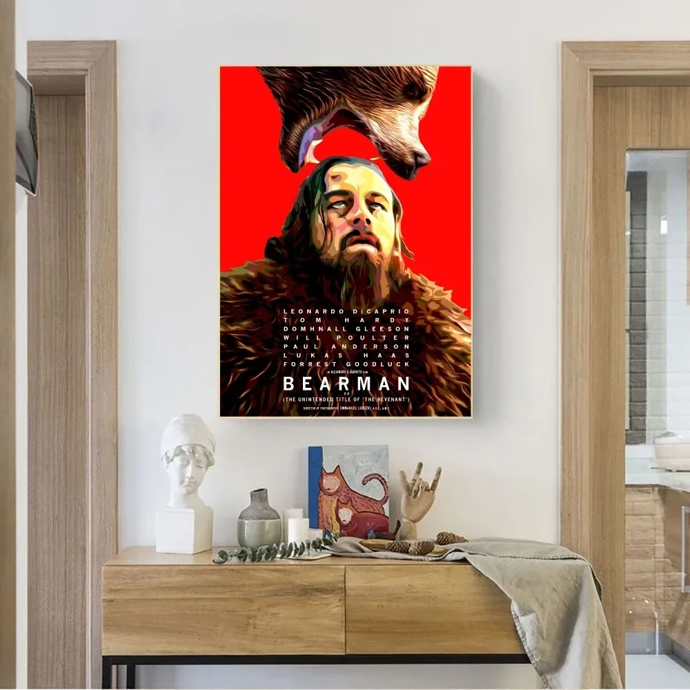 the revenant movie Poster No Framed Poster Kraft Club Bar Paper Vintage Poster Wall Art Painting Bedroom Study Stickers