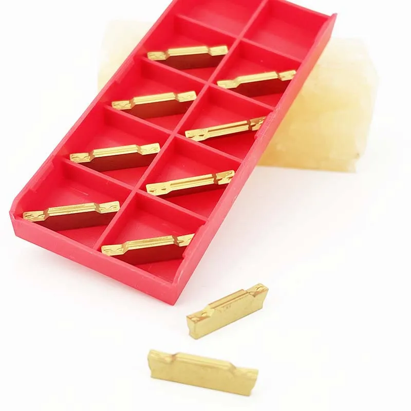 10pcs Carbide Inserts MGMN300-M NC3030 NC3020 PC9030 CNC Grooving/Parting Blades Milling Tool