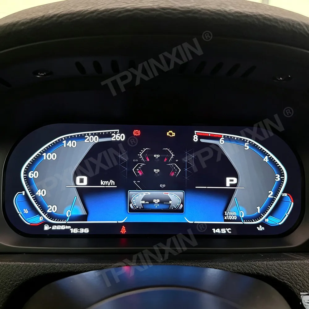 2027 Newest Item For BMW X5 X6 E70 E71 2006-2010 Car Digital Cluster Virtual Cockpit Speed Meter Car Dashboard Instrument Screen