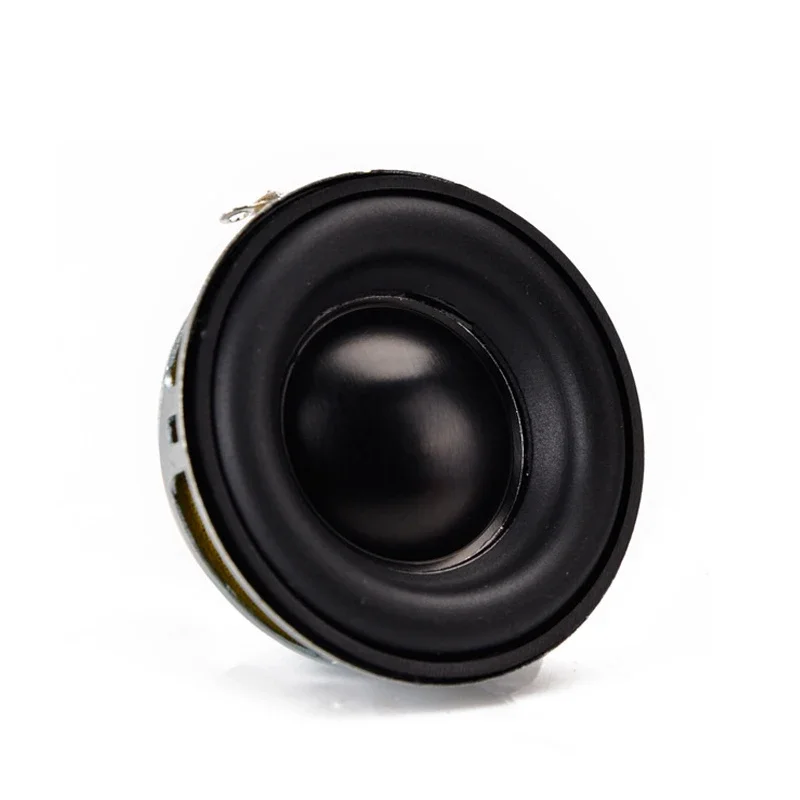 2Pcs/lot 40MM 4 Ohm 5W Audio Portable Speakers 1.5 Inch 16 Core Small Full Range Rubber Side NdFeB Waterproof  DIY Speaker