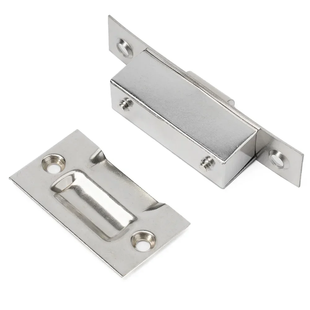 

Stainless Steel Door Latches Cupboard Cabinet Roller Latch Lock Wooden Door Stop Prevent Door Opening Collision