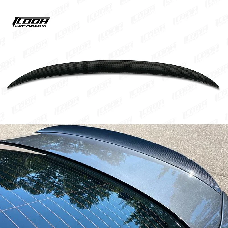 

ICOOH Racing P Style Carbon Fiber Fibre Body Kit Rear Boot Spoiler Wing For BMW 4Series F32 2013+,100% TESTED WELL