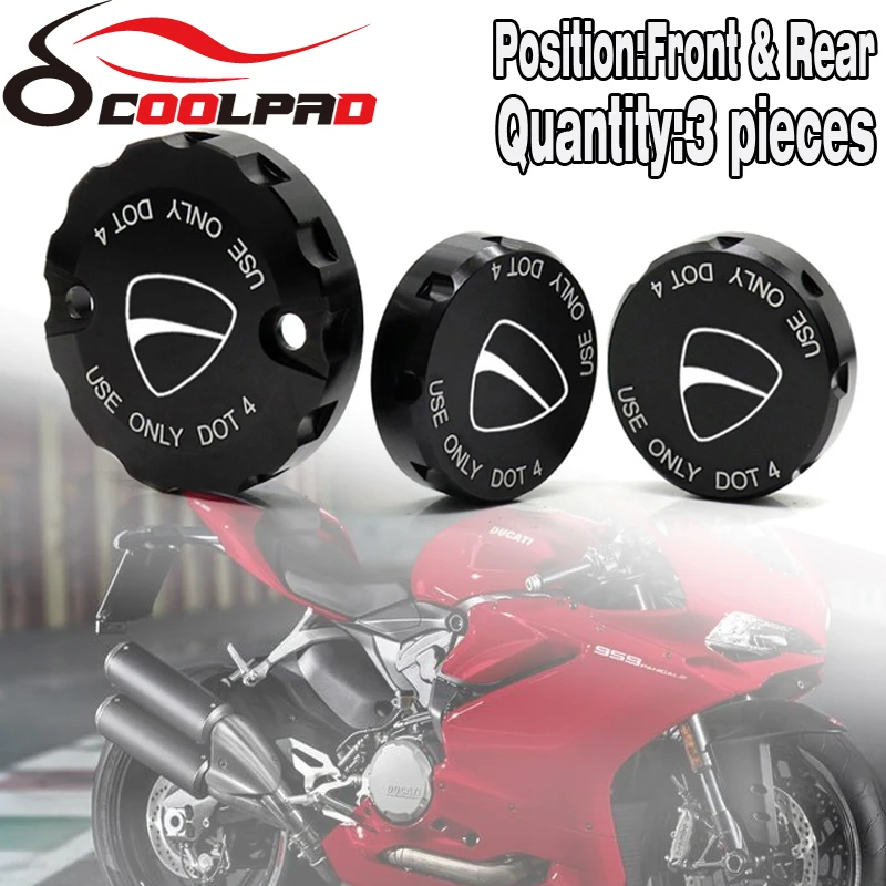 

Передняя Задняя крышка тормозной муфты для DUCATI 848/1098/1198/R/S 1299 1199 959 Panigale Superleggera