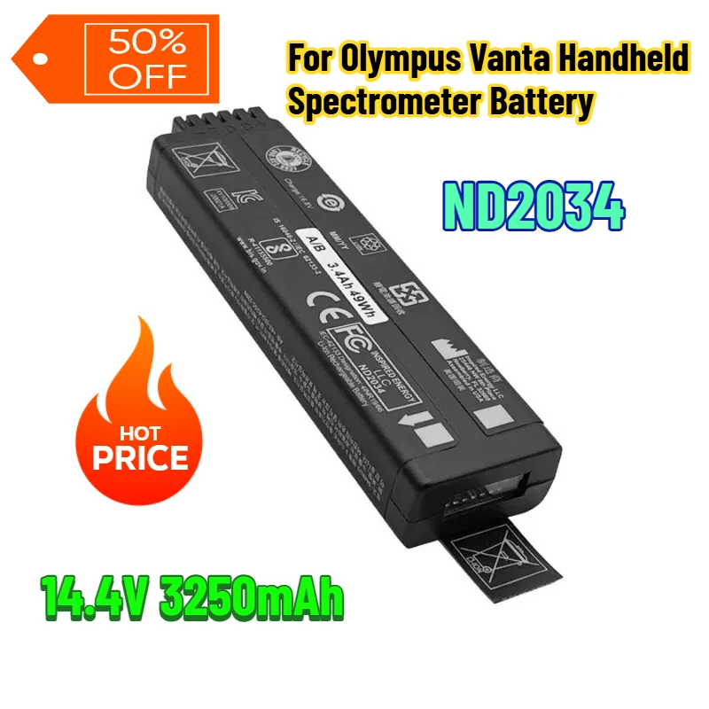 

14.4V 3250mAh ND2034 for Olympus Vanta Handheld Spectrometer Battery