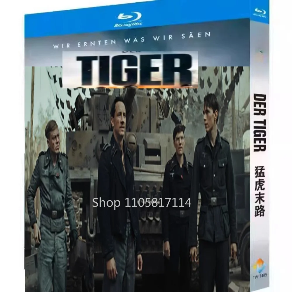 Der Tiger / The Tiger (2025) 1-Disc All Region New Sealed Box Set Audio: German Blu-ray BD YIHUI