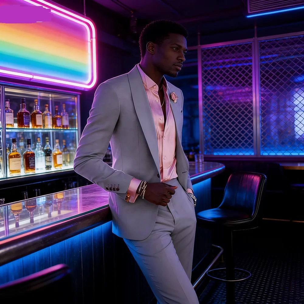 Men's 2-Piece Tuxed… - image