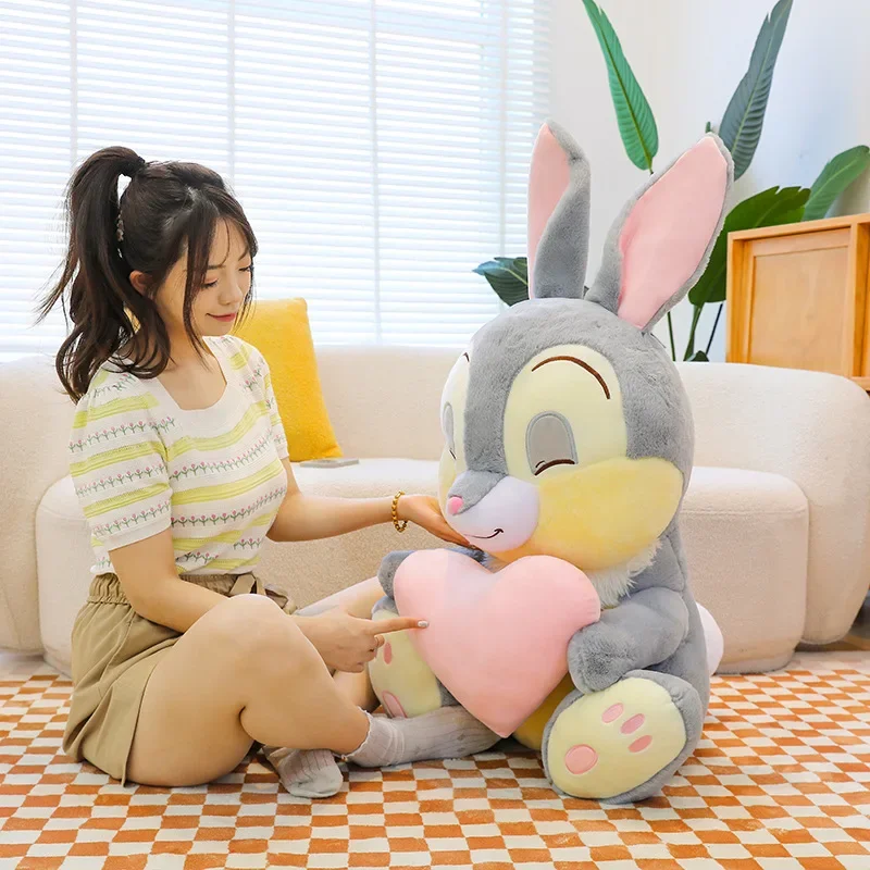 

Супер милый маленький белый кролик в форме сердца, обнимающая пара кролика, плюшевая игрушка, большая подушка, детская кукла, подарок на день Святого Валентина для девочки