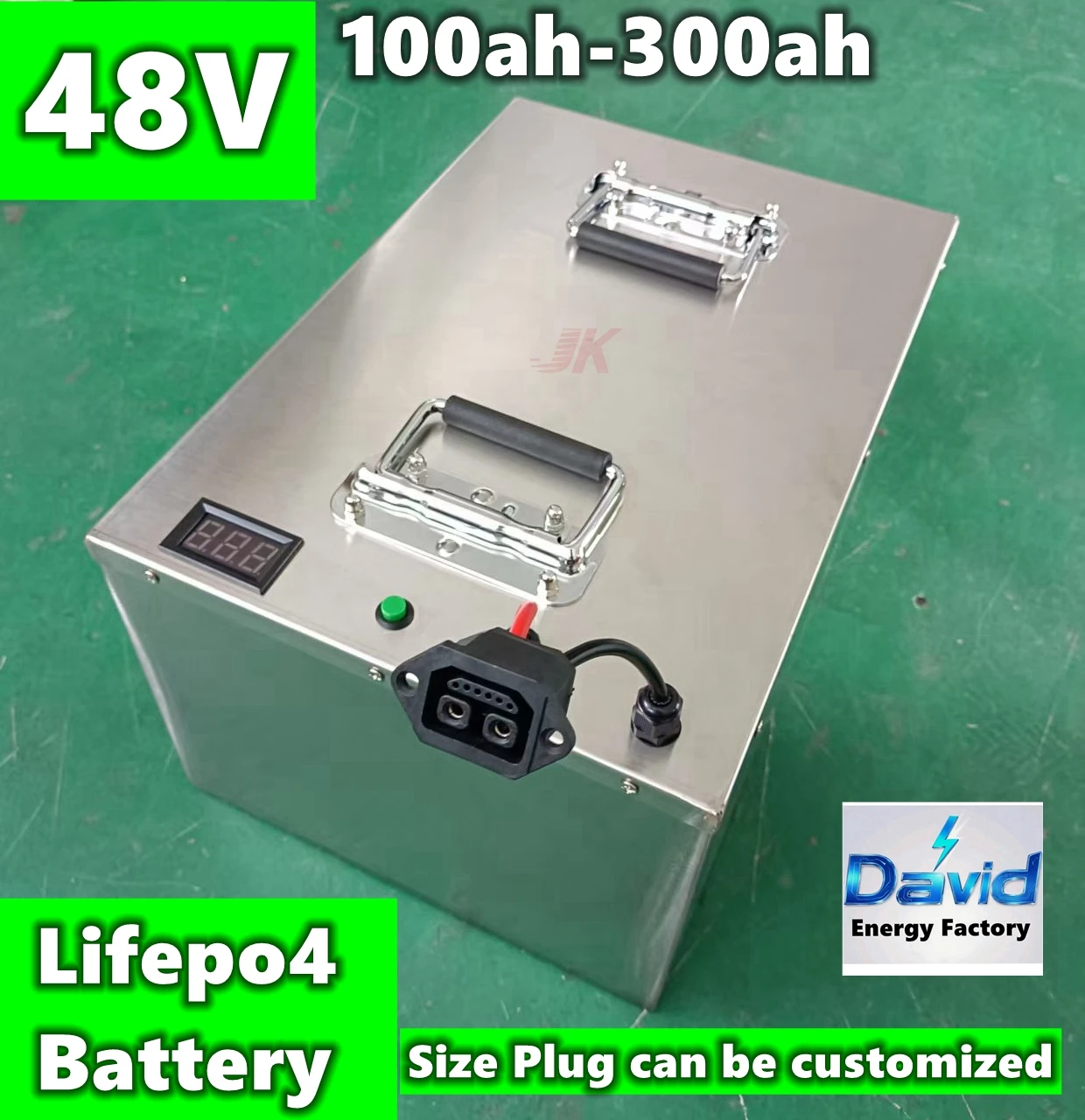 

Аккумулятор Lifepo4 48В с диапазоном емкости 100-300Ач для удовлетворения требований к сроку службы батареи в различных сценариях.