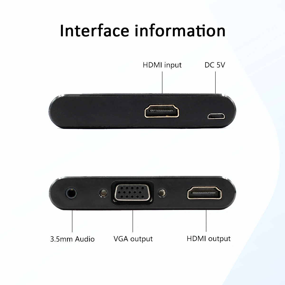 Hdmi to vga mini hdmi audio splitter hdmi1.3, hdcp3.0 1,2 p60hz adapter für ps4 pro chrome book tv mit audio 3,5mm buchse