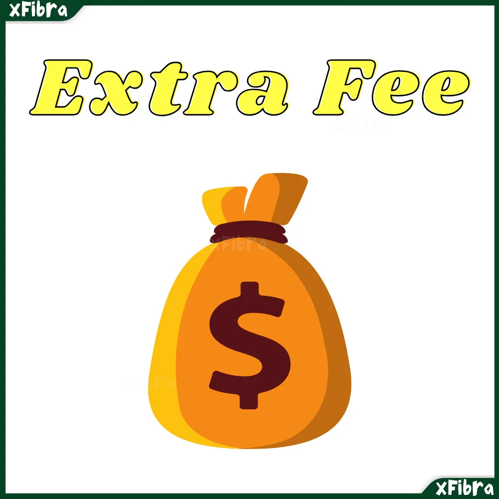 

Дополнительная плата/оплата баланса/стоимость доставки/плата за настройку